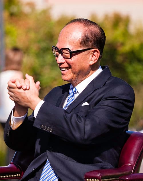 Li Ka-shing — #47 billionaire, CK Hutchison