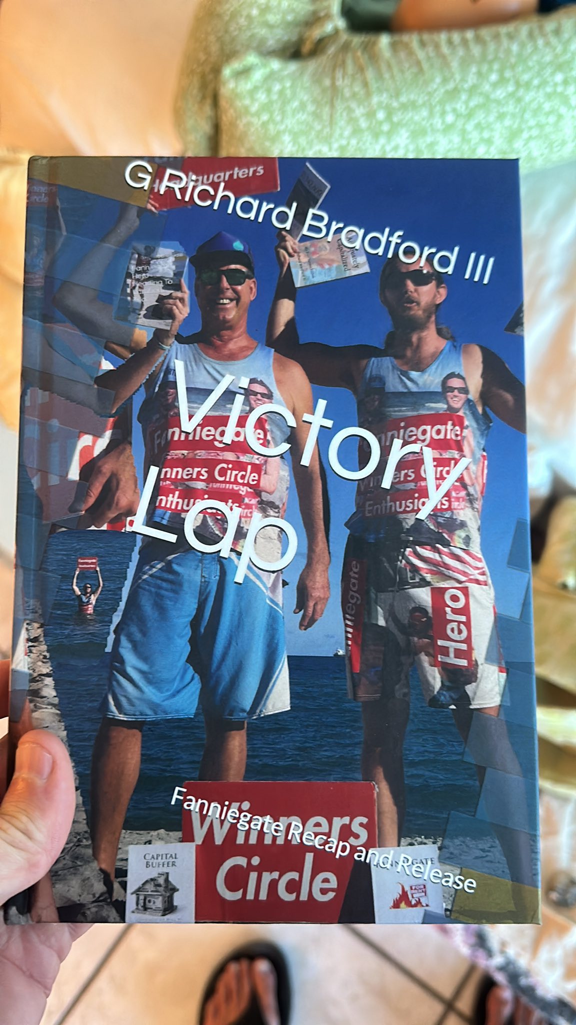 Victory Lap: Fanniegate Recap and Release — Glen Bradford's book cover